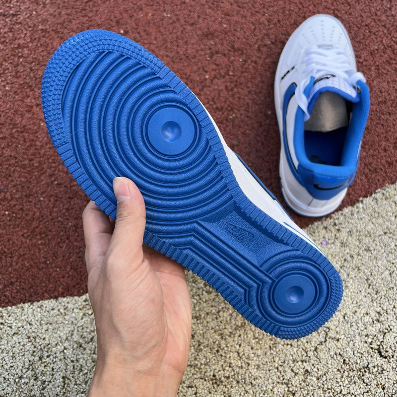 Nike Air Force 1 low 07 LV8 White Blue 315122 185 Sneakers men women