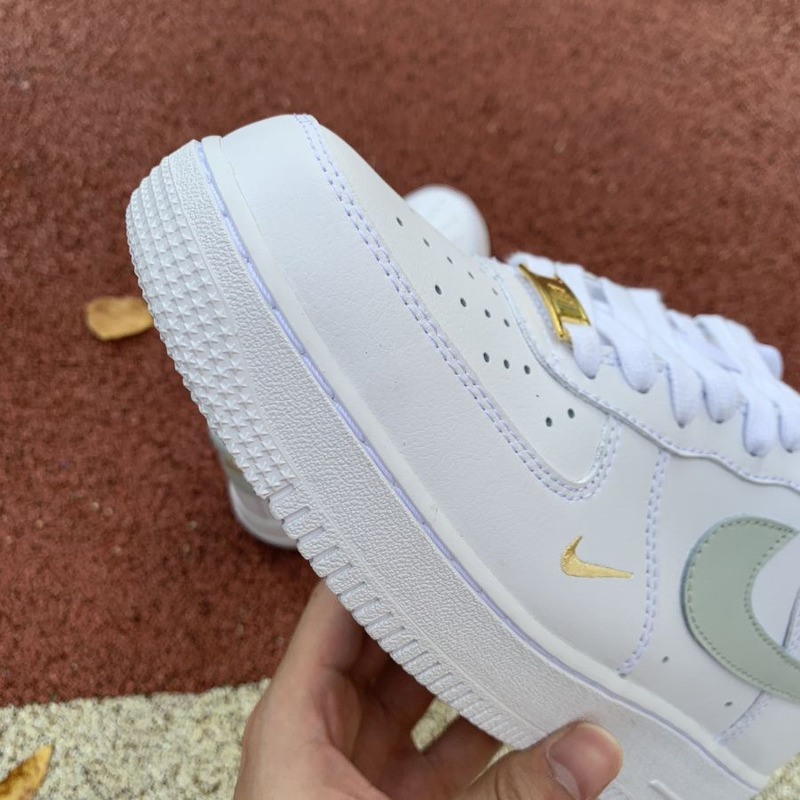 Nike Air Force 1 low white gray mini gold hook CZ0270 106 Sneakers Men Women