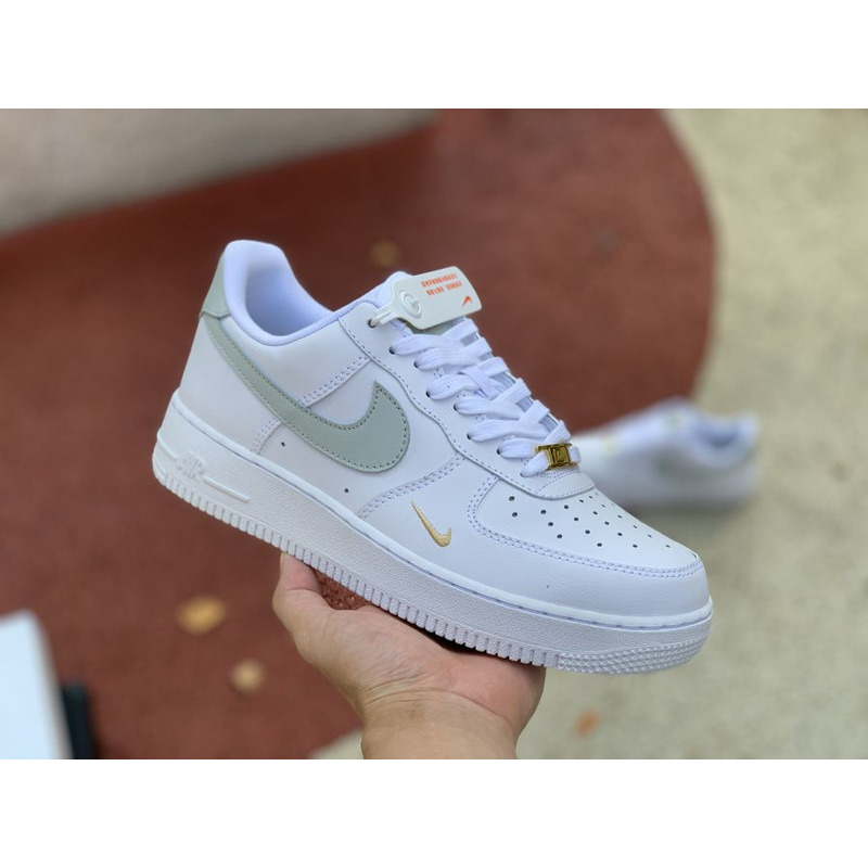 Nike Air Force 1 low white gray mini gold hook CZ0270 106 Sneakers Men Women