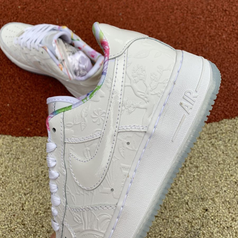 Nike Air Force 1 paper cut pure white CU8870 117 Sneakers Men Women