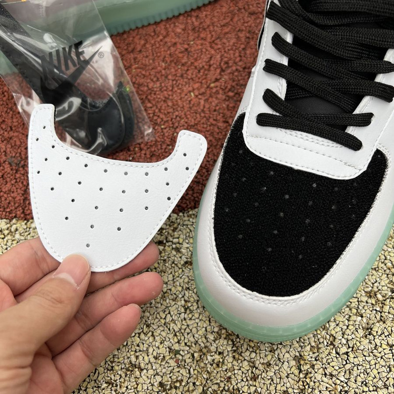 Nike Air Force 1 White Green Silver Hook Change Hook DH7341 100 Sneakers men women