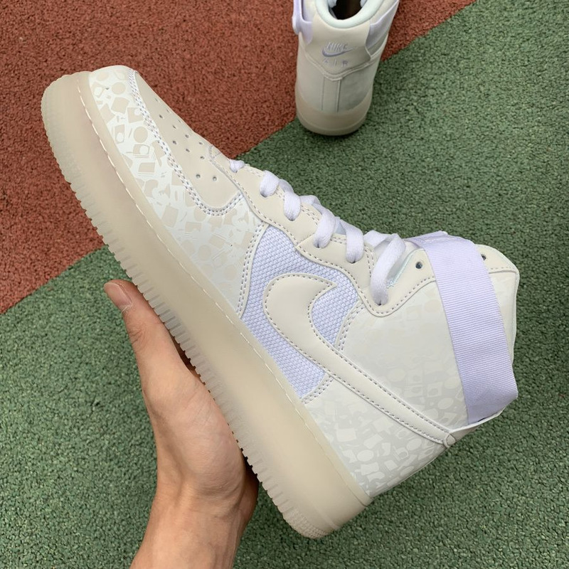 STASH X Nike Air Force 1 HIGH NOZZLE CAP White Graffiti AO9296 100 Sneakers men women