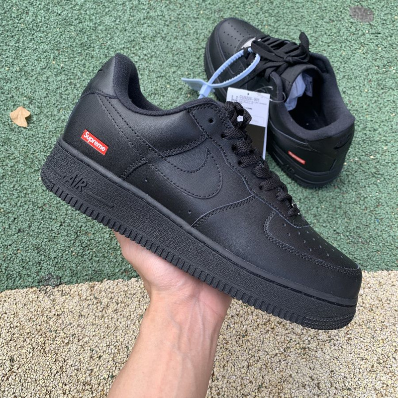S*p*e x nike air force 1 black cu9225 001 sneakers men women