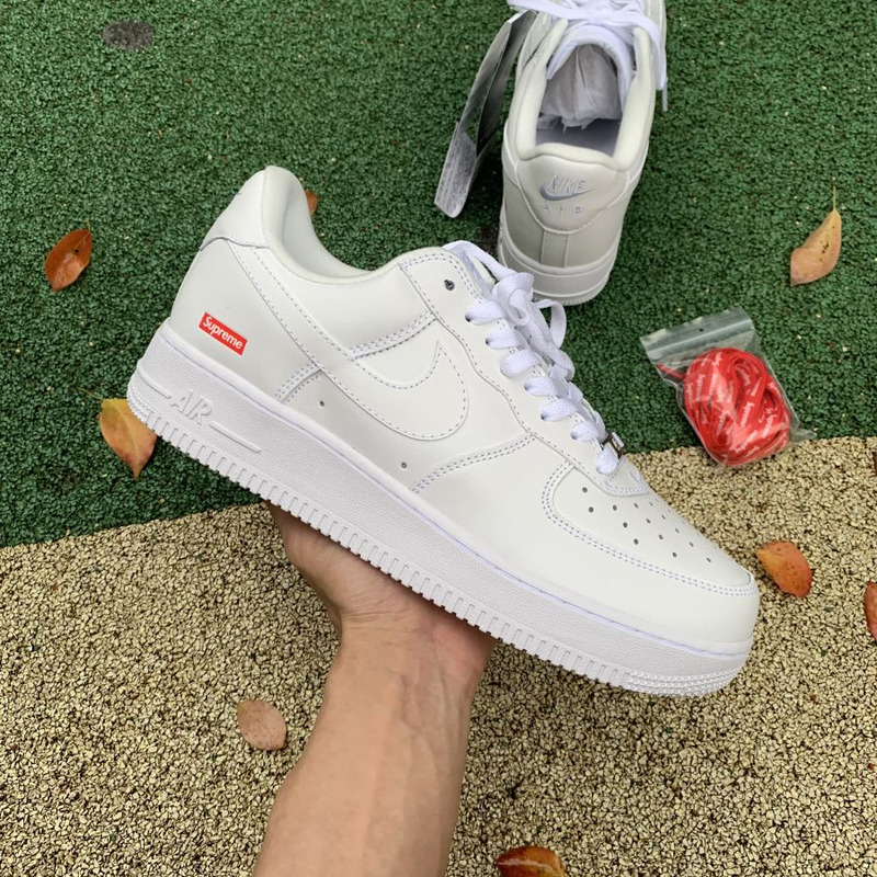S*p*e x nike air force 1 pure white cu9225 100 sneakers men women
