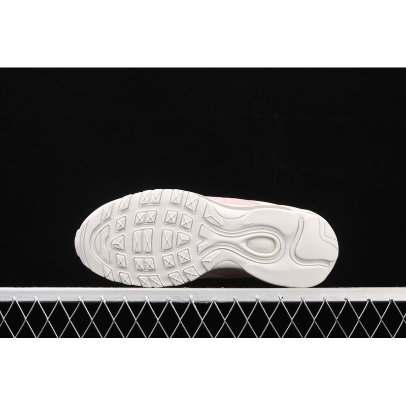 Nike Air Max 97 White Powder 3M Reflective Bullet Running Shoes 921733 104 Sneakers Women