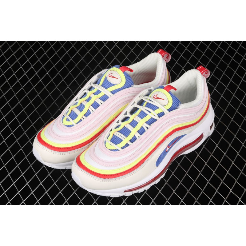 Nike Air Max 97 XL 3M Reflective White Blue Light Pink AQ4137 101 Sneakers Men Women