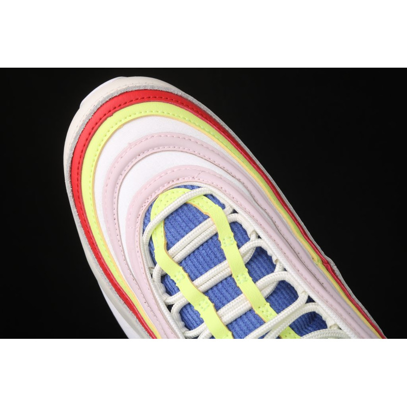 Nike Air Max 97 XL 3M Reflective White Blue Light Pink AQ4137 101 Sneakers Men Women