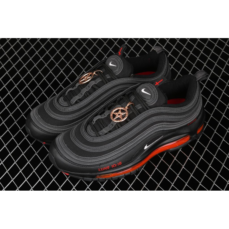 Mschf x Inri Air Max 97 Jesus Shoes Black Grey 3M DH4092 001 Sneaker men women