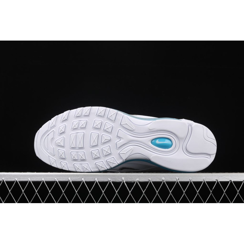 Mschf x Inri Air Max 97 Jesus Shoes Ice Blue Grey Black 3M Sneaker men women