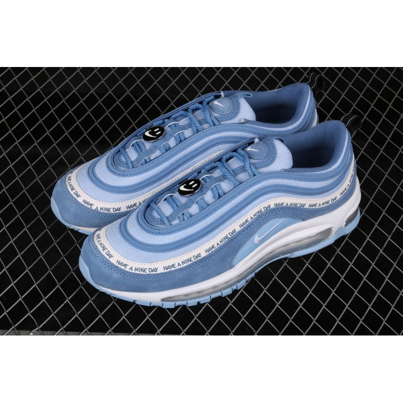 Nike Air Max 97 ND Lake Blue Suede BQ9130 400 Sneaker men