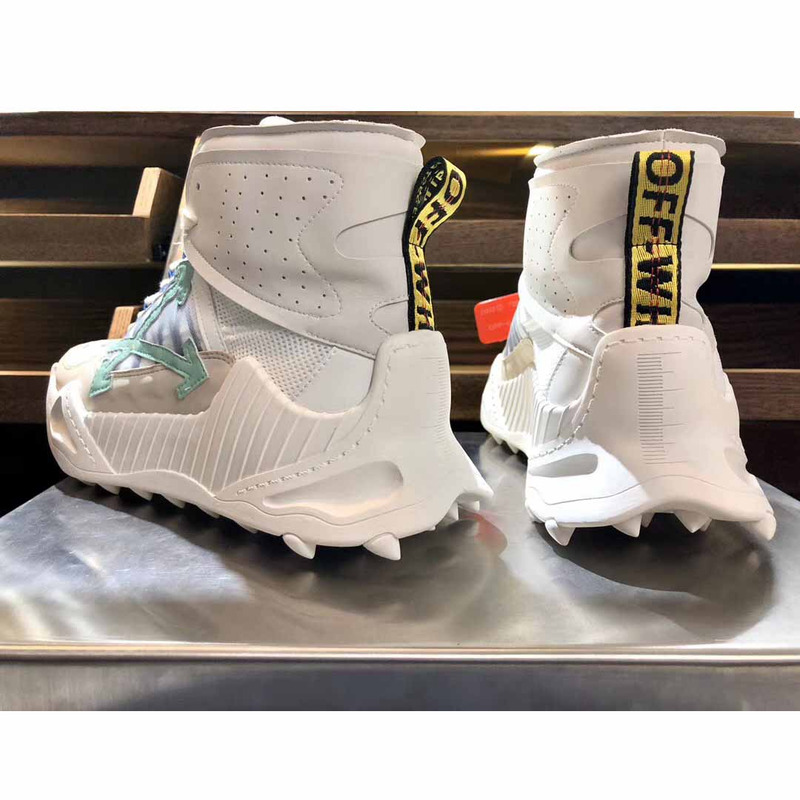Off-White High Top Running Sneakers