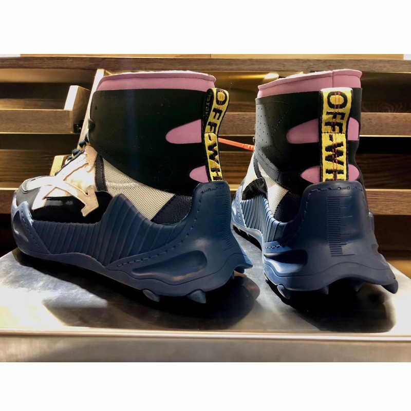 Off-White High Top Running Sneakers